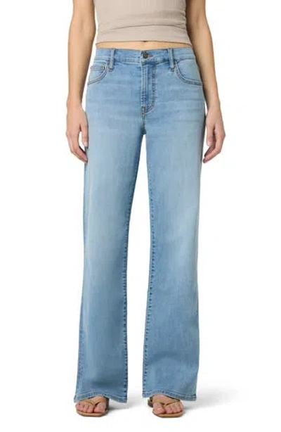 Hudson Jeans Rosalie High Waist Wide Leg Jeans In Blue