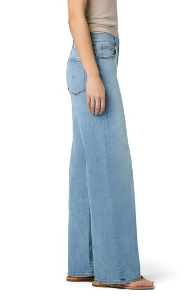 Hudson Jeans Rosalie High Waist Wide Leg Jeans In Blue