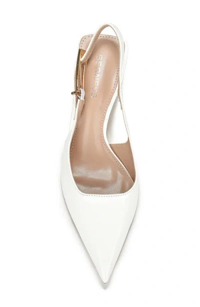 Berness Cassandra Pointed Toe Slingback Pump