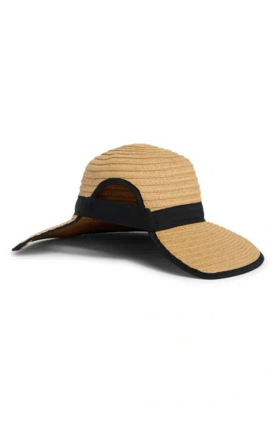 Vince Camuto Floppy Straw Framer Hat