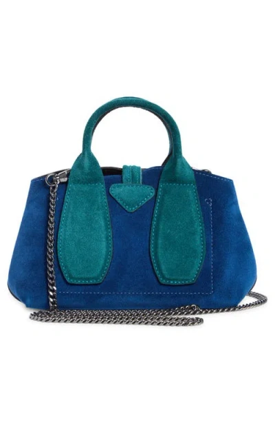 Longchamp Ro Velour X-small Top Handle Bag