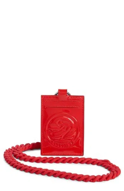 Longchamp Gloss Lanyard Card Holder