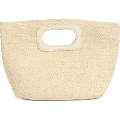 Collection Xiix Raffia Basket Tote Bag