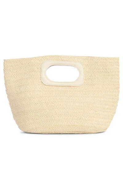 Collection Xiix Raffia Basket Tote Bag