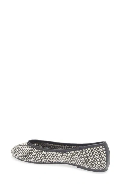 Tahari Woven Ballerina Flat