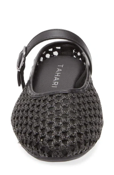 Tahari Open Weave Mary Jane Mule