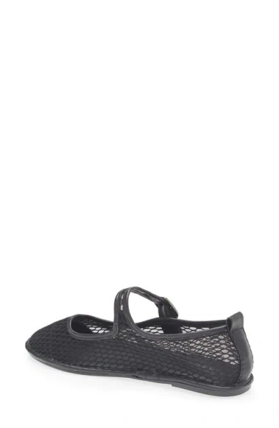 Tahari Mesh Mary Jane Flat
