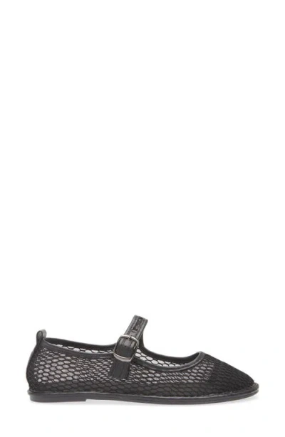 Tahari Mesh Mary Jane Flat
