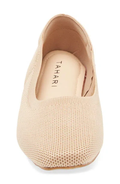 Tahari Hidden Wedge Knit Flat