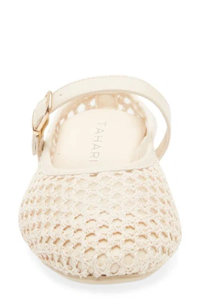 Tahari Open Weave Mary Jane Mule