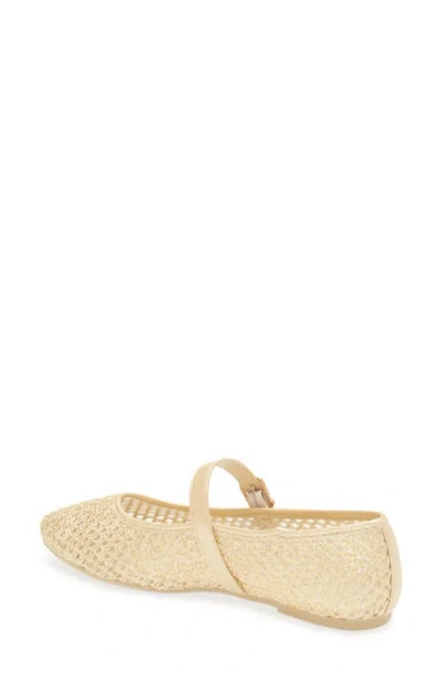 Tahari Open Weave Mary Jane Flat