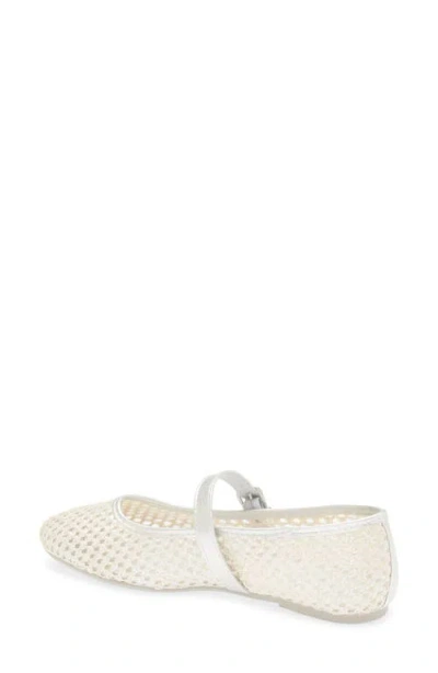 Tahari Open Weave Mary Jane Flat