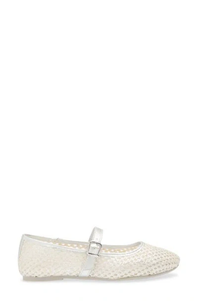 Tahari Open Weave Mary Jane Flat