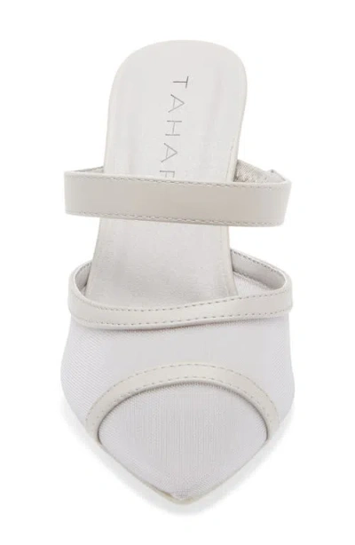 Tahari Mesh Mule