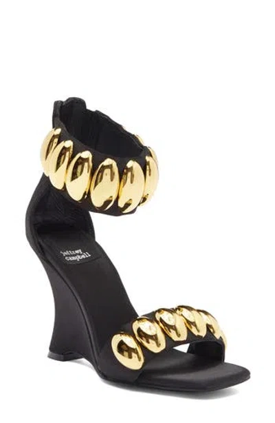 Jeffrey Campbell Shuri Ankle Cuff Wedge Sandal
