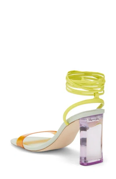 Steve Madden Elvy Ankle Wrap Block Heel Sandal