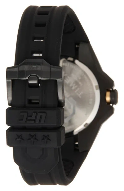 Timex ® Ufc Pro 30th Anniversary Silicone Strap Watch, 45mm
