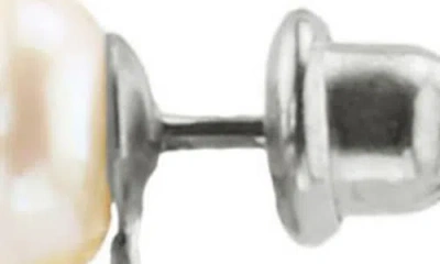 Rebl Cultured Pearl Spike Drop Earrings