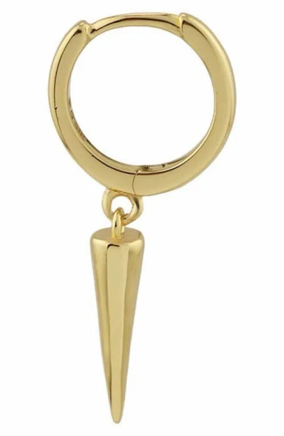 Rebl Spike Drop Huggie Hoop Earrings