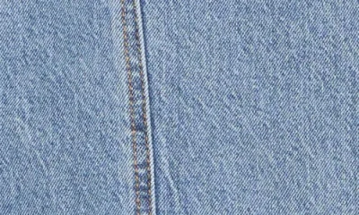 Habitual Center Slit Denim Midi Skirt