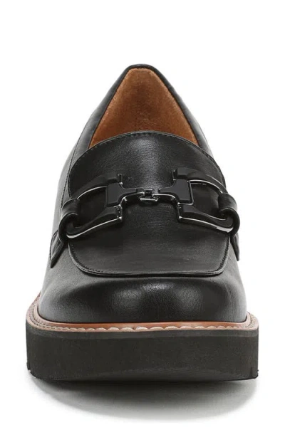 Naturalizer Desi Lug Sole Loafers In Black
