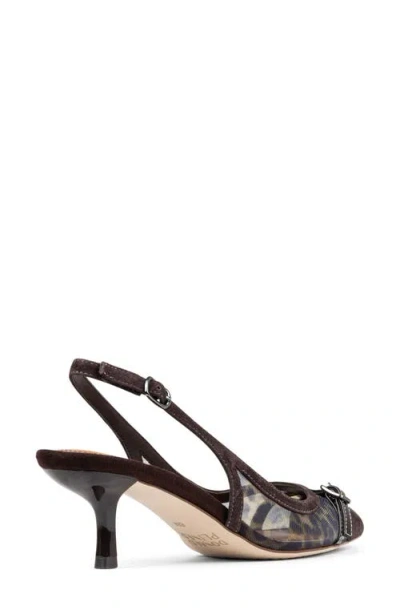 Donald Pliner Slingback Kitten Heel Pump