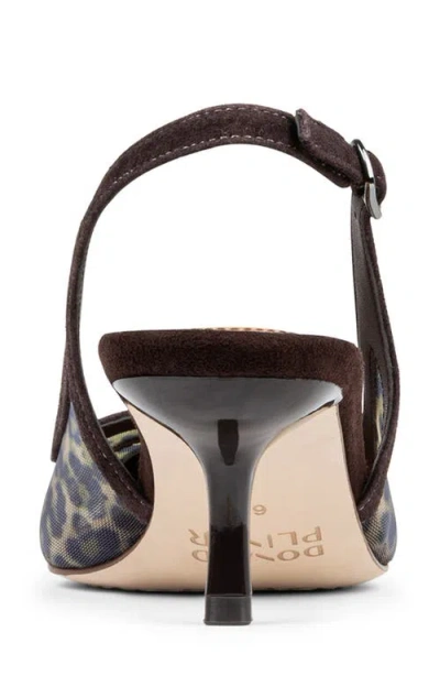 Donald Pliner Slingback Kitten Heel Pump