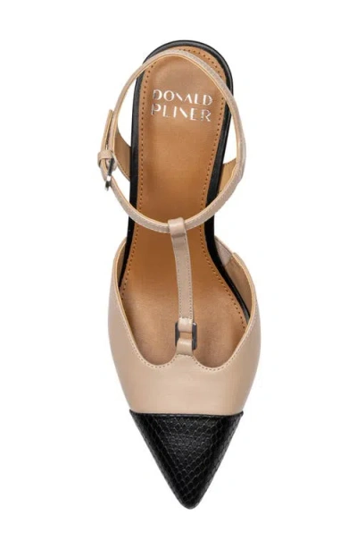 Donald Pliner Cyrca T-strap Slingback Pump
