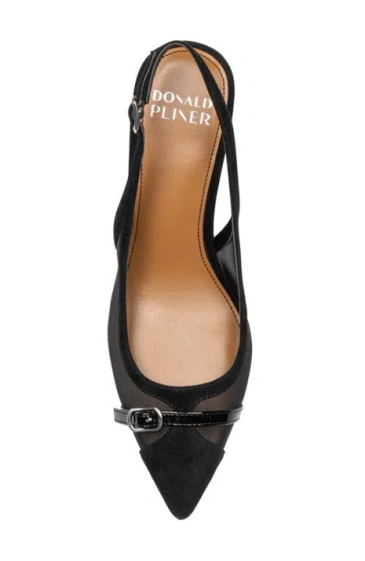 Donald Pliner Slingback Kitten Heel Pump