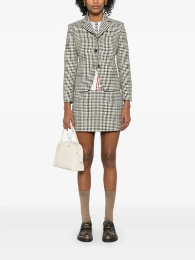 Thom Browne Jacke Mit Gunclub-check