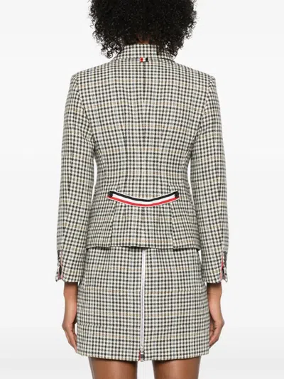 Thom Browne Jacke Mit Gunclub-check