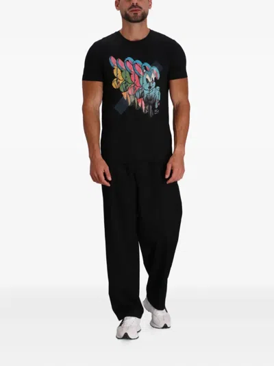 Paul Smith T-shirt Mit Grafischem Print In Black