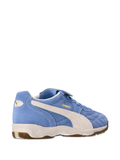 Puma Indoor Sneakers Aus Wildleder In Blue
