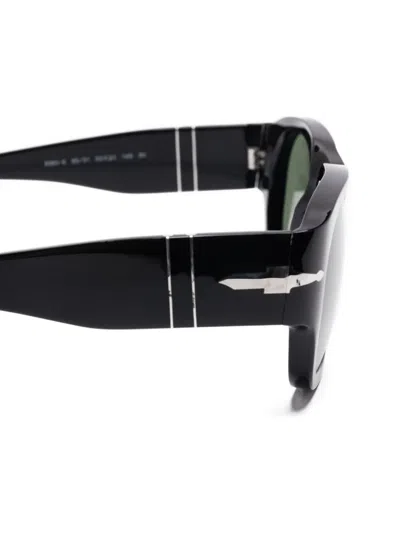 Persol Rectangle-frame Sunglasses In Black