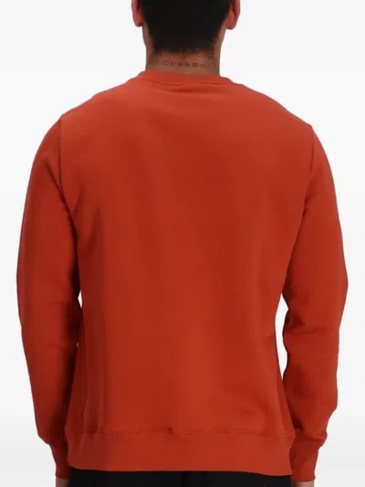 Paul Smith Sweatshirt Aus Jersey In Orange