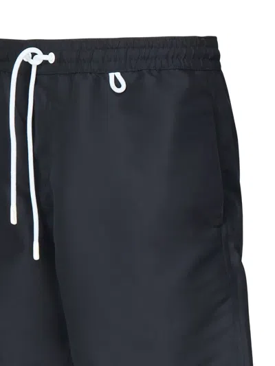 Loro Piana Bay Drawstring Pocket Shorts In Blue