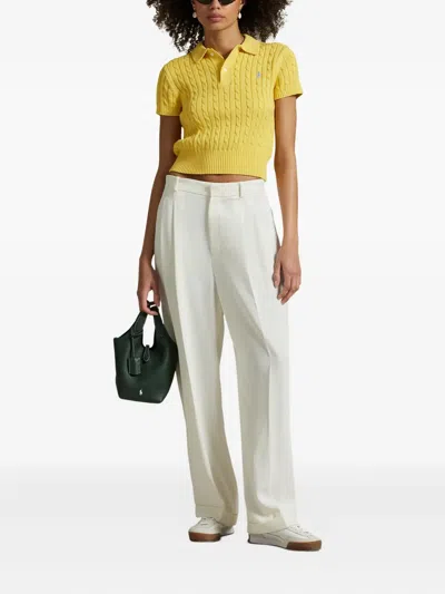 Polo Ralph Lauren Poloshirt Mit Zopfmuster