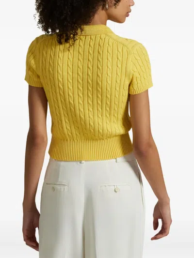 Polo Ralph Lauren Poloshirt Mit Zopfmuster