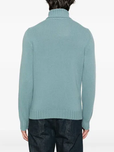 Fedeli Turtleneck Sweater In Green