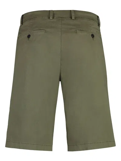 Paul & Shark Bermudas Mit Logo-applikation In Green