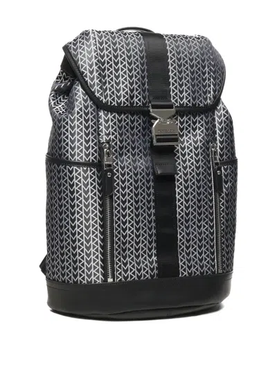 Michael Kors Eli Mk2000-pattern Buckle Backpack