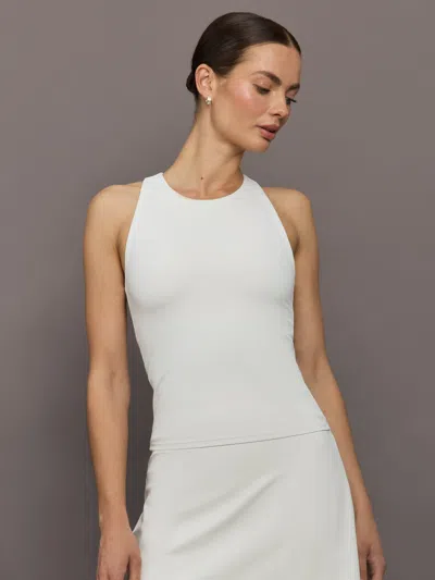 Carbon38 Racer High Neck Active Tank In Diamond Compression