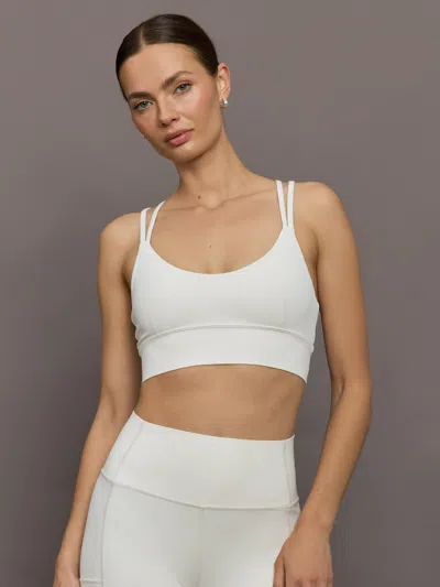 Carbon38 Multi Strap Active Bra In Diamond Compression