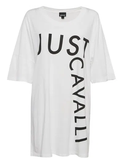 Pre-owned Just Cavalli Vintage  Logo-print Dress