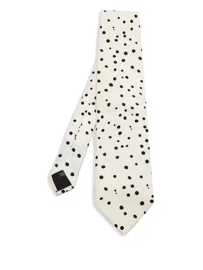 Pre-owned Dolce & Gabbana 2024 Polka Dot Silk Tie