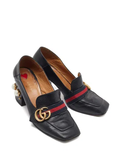 Pre-owned Gucci 2024 75mm Peyton Pumps