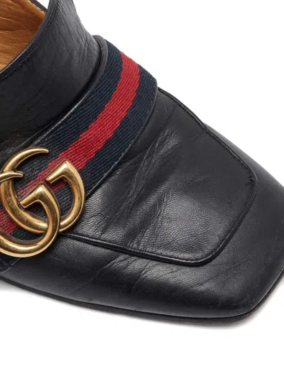 Pre-owned Gucci 2024 75mm Peyton Pumps