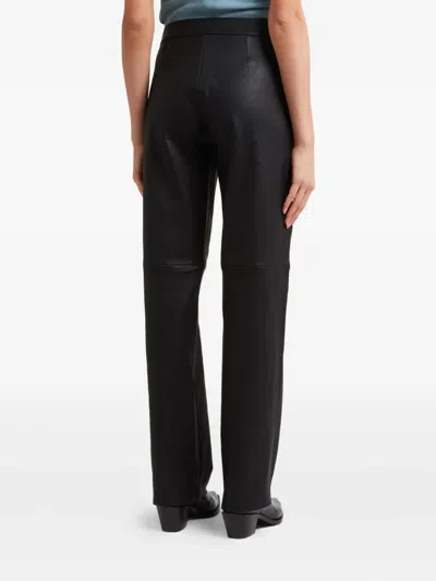 Stouls Seams-detail Trousers In Black