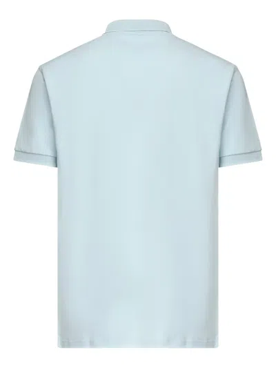 Sun68 Embroidered-logo Polo Shirt In Blue