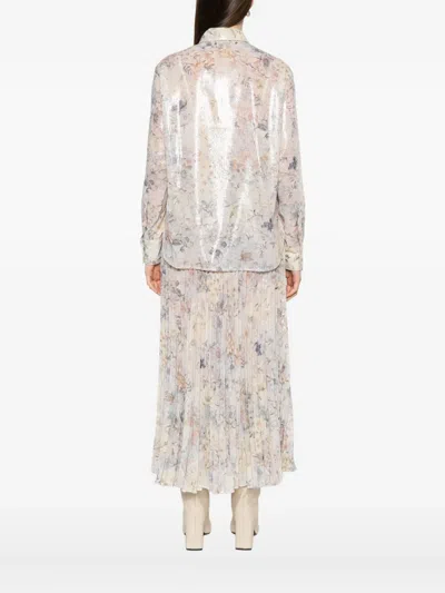 Golden Goose Sequin Floral Shirt